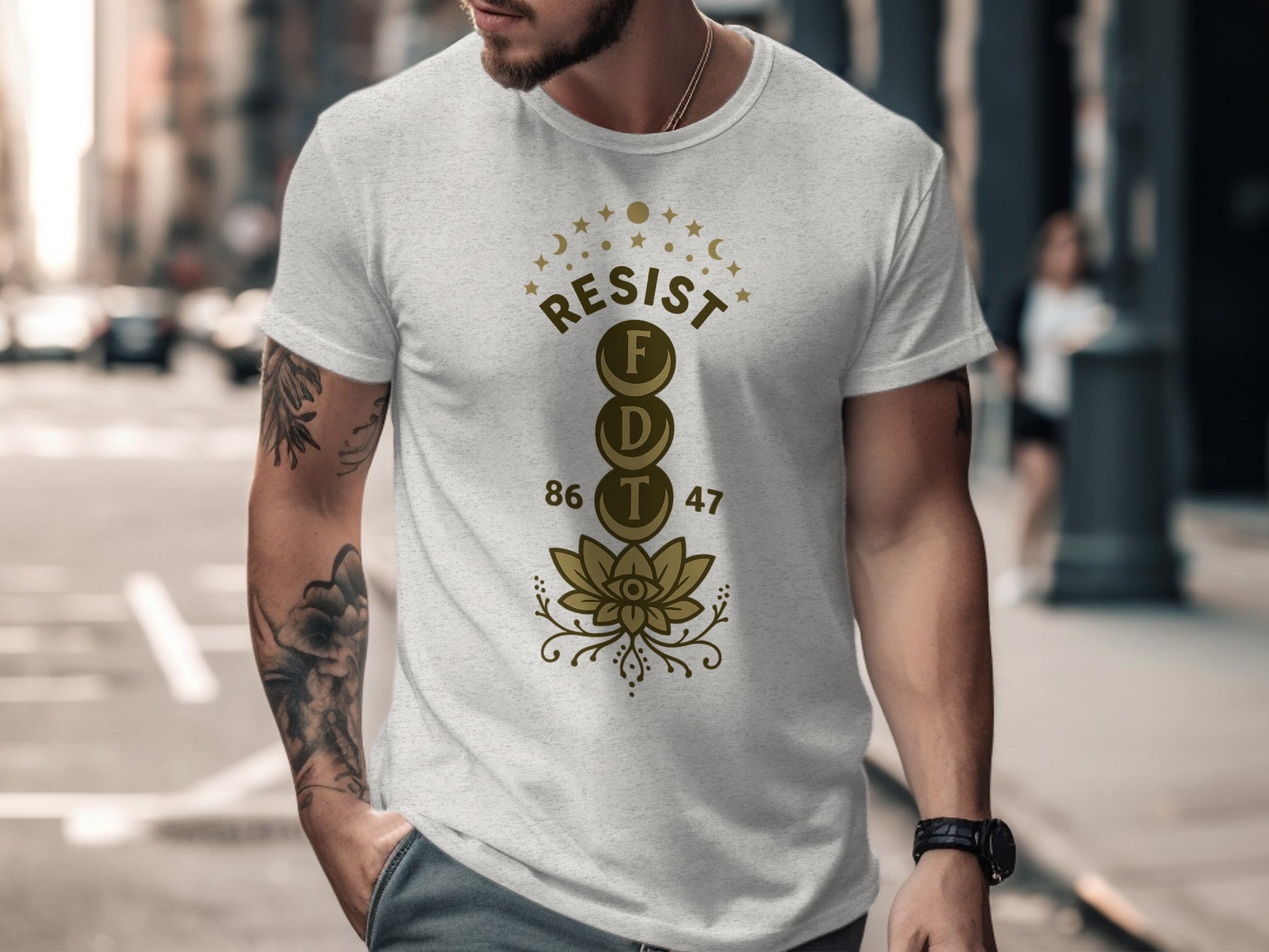 Resist FDT 8647 Lotus Graphic T-shirt product