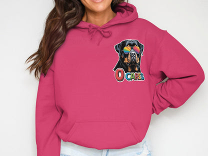Stylish Rottweiler Print Hoodie for Trendy Casual Look product