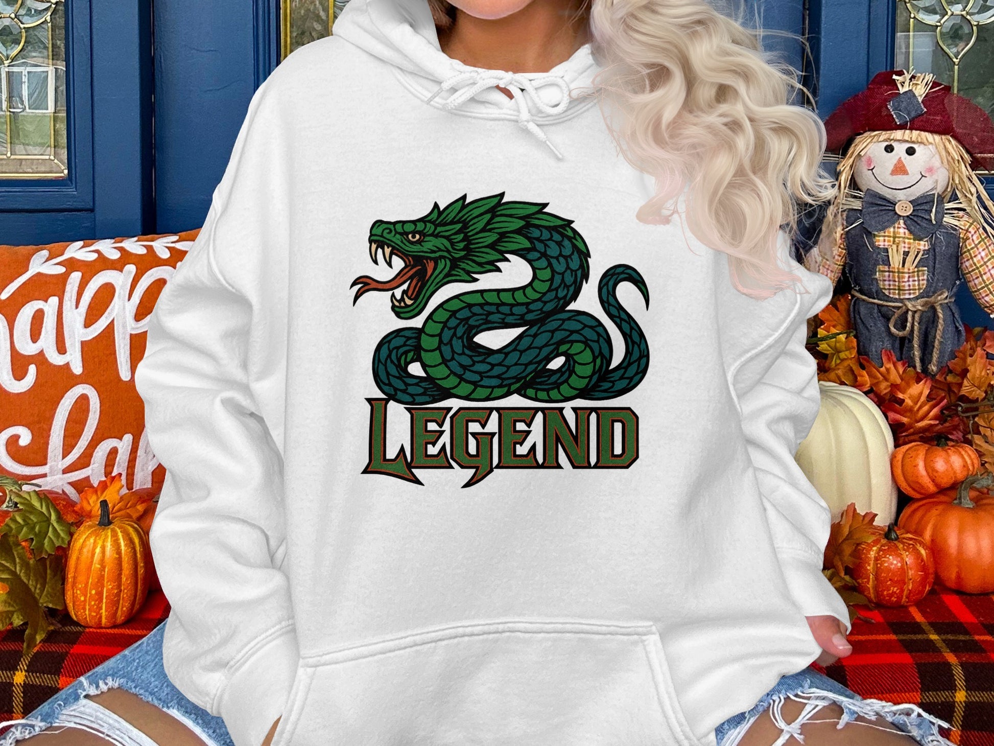 Dragon Legend Design Cozy Hoodie product