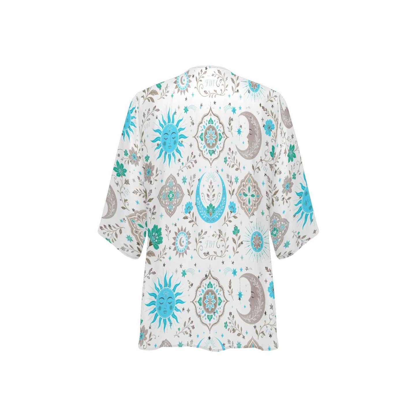 Women's Kimono Chiffon Cover Up (H51)