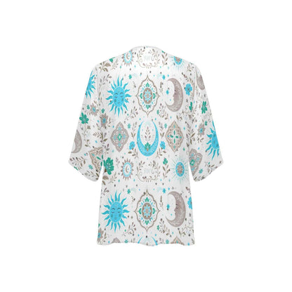 Women's Kimono Chiffon Cover Up (H51)