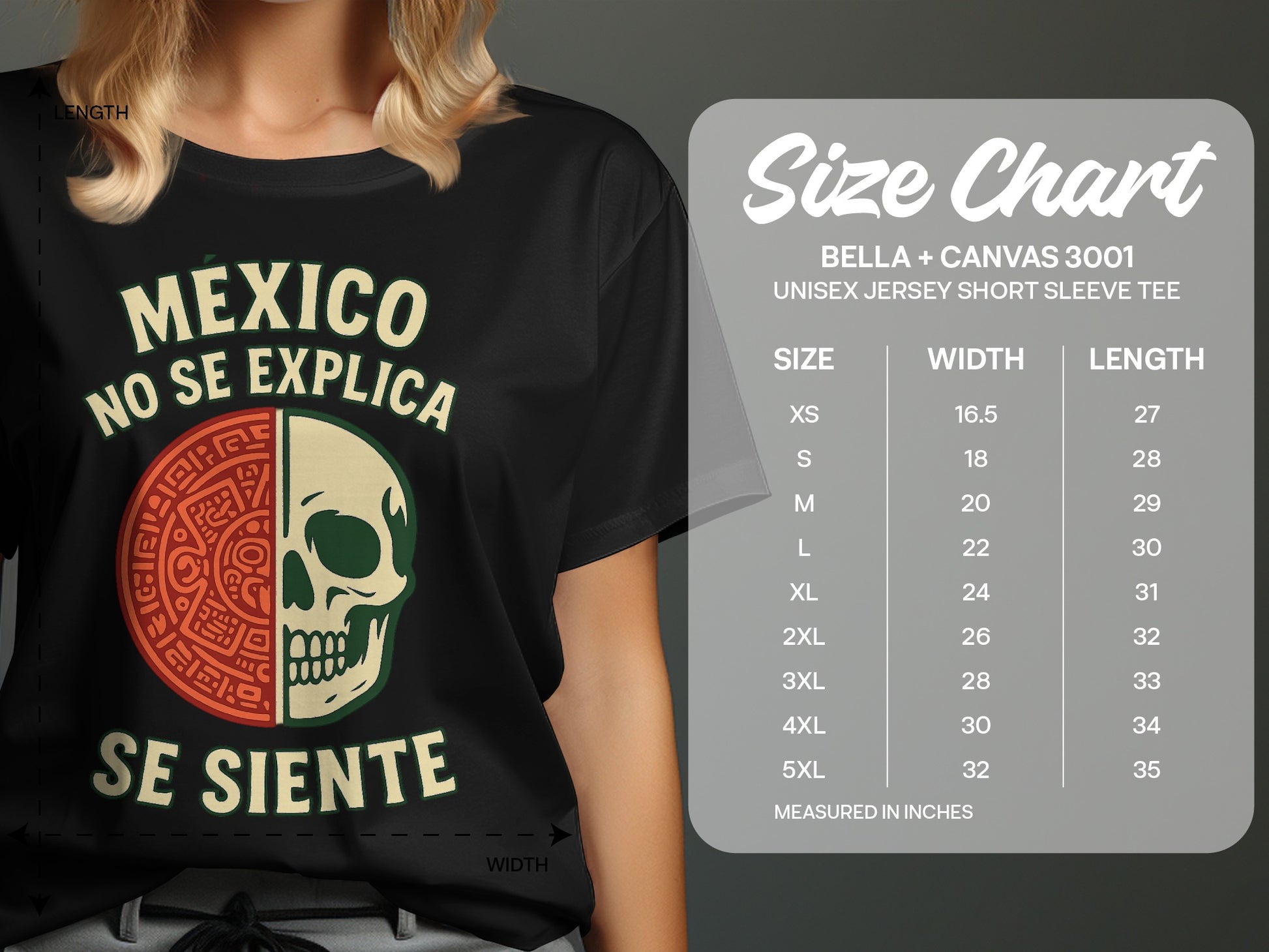 Mexico No Se Explica Se Siente Graphic Tee product
