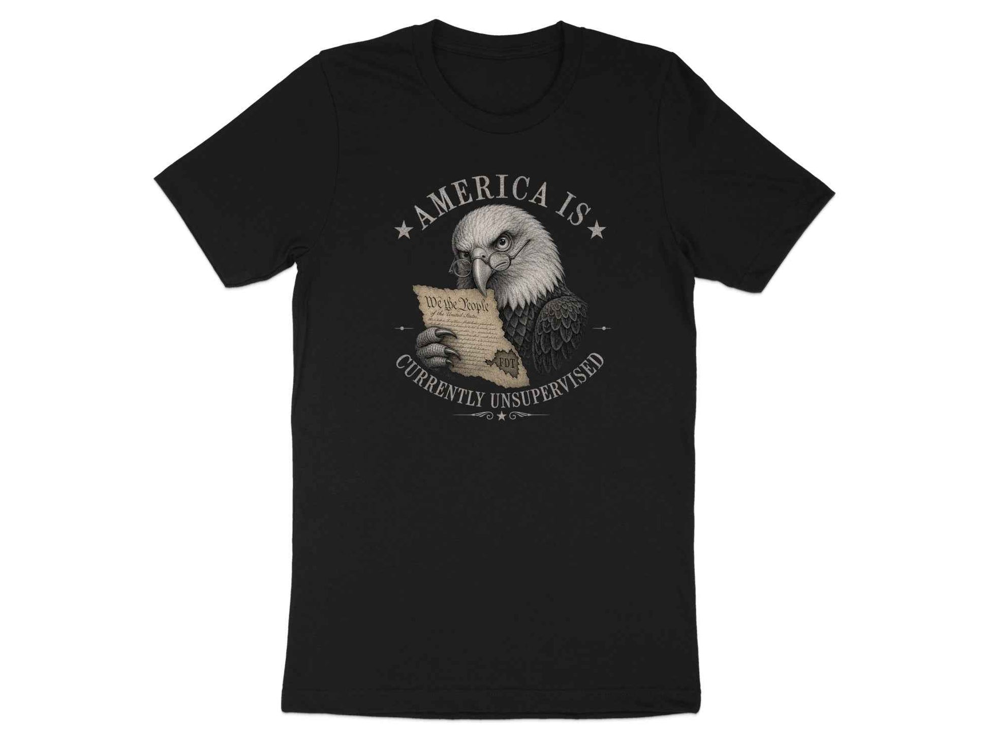 Unsupervised Observer Eagle T-Shirt