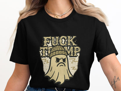 Expressive Ghost Illustration Graphic Tee product
