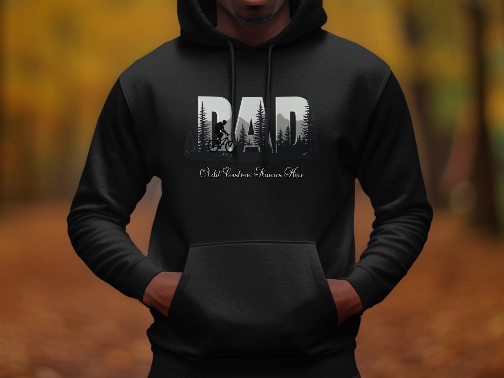 Dad Wild Nature Biking Forest Hoodie product