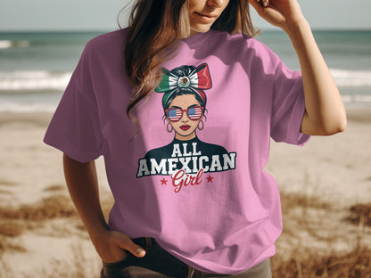 All American Girl Graphic Tee Shirt product