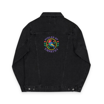 Embroidered Unisex Denim Jacket - Express Yourself with Unique Stitching, Casual Streetwear, Summer Festivals, Gifts for Trendsetters, [...]