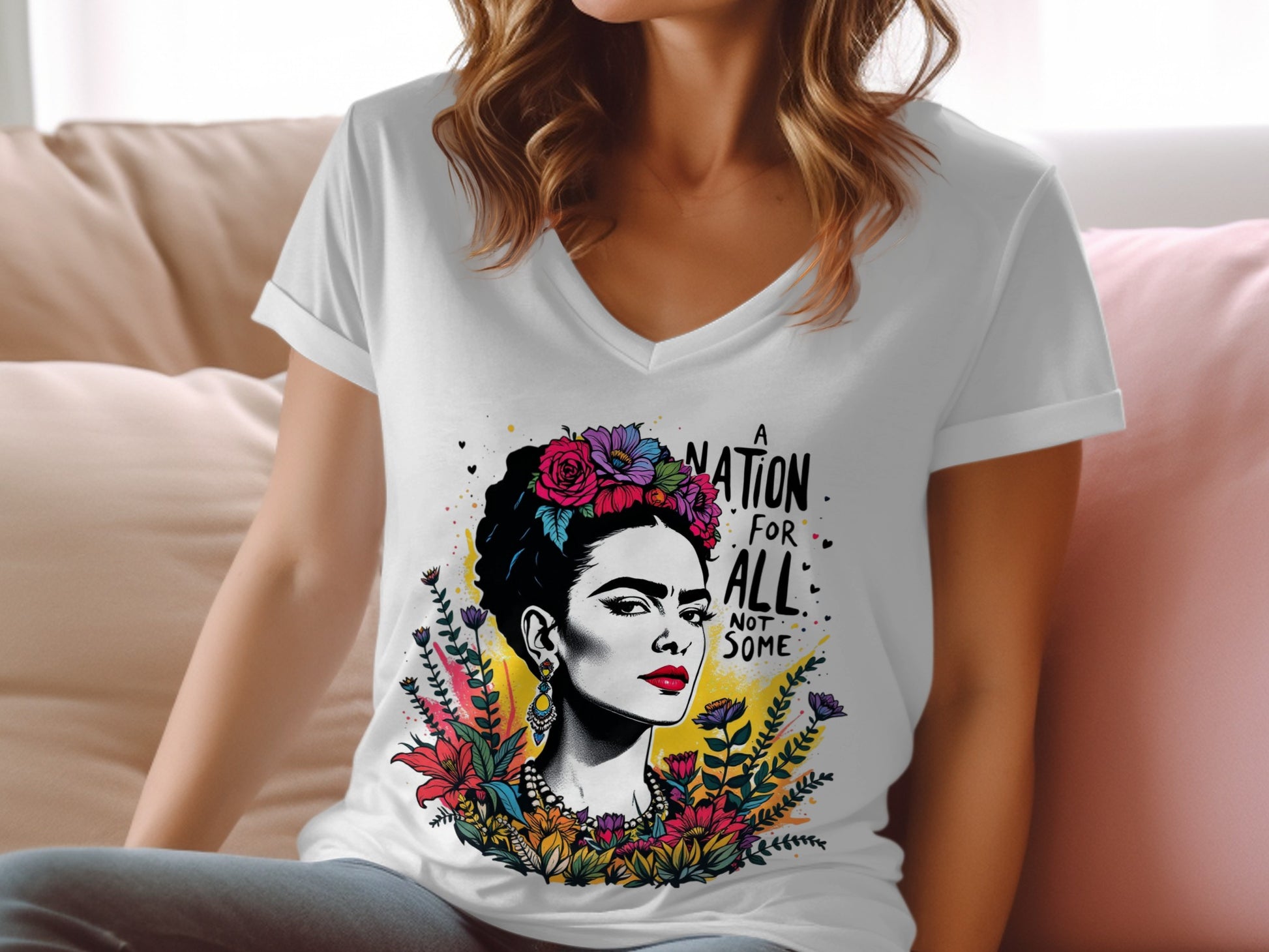 A Nation For All Not Some Graphic Art T-Shirt