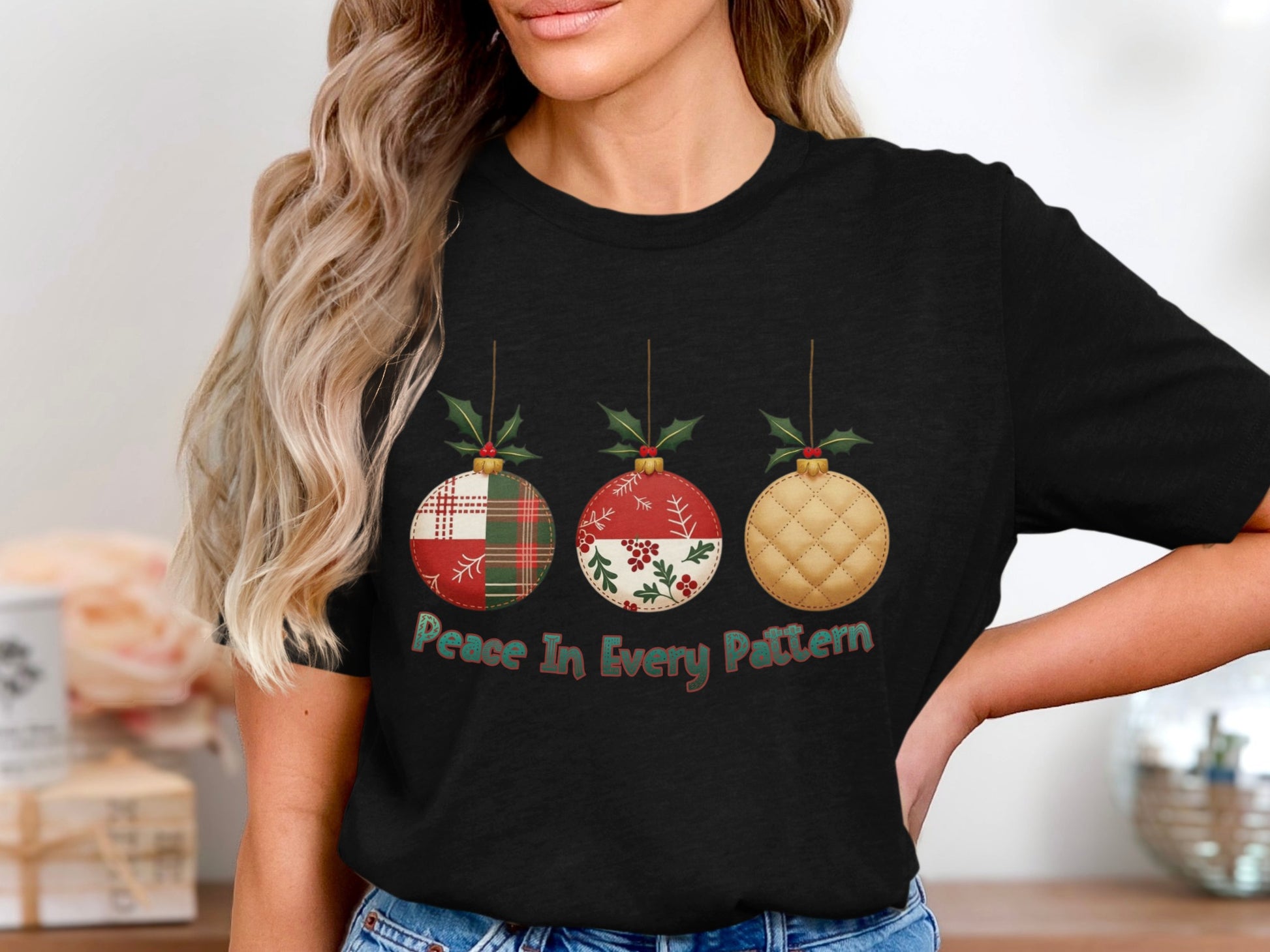 Peace In Every Pattern Graphic T-Shirt Apparel