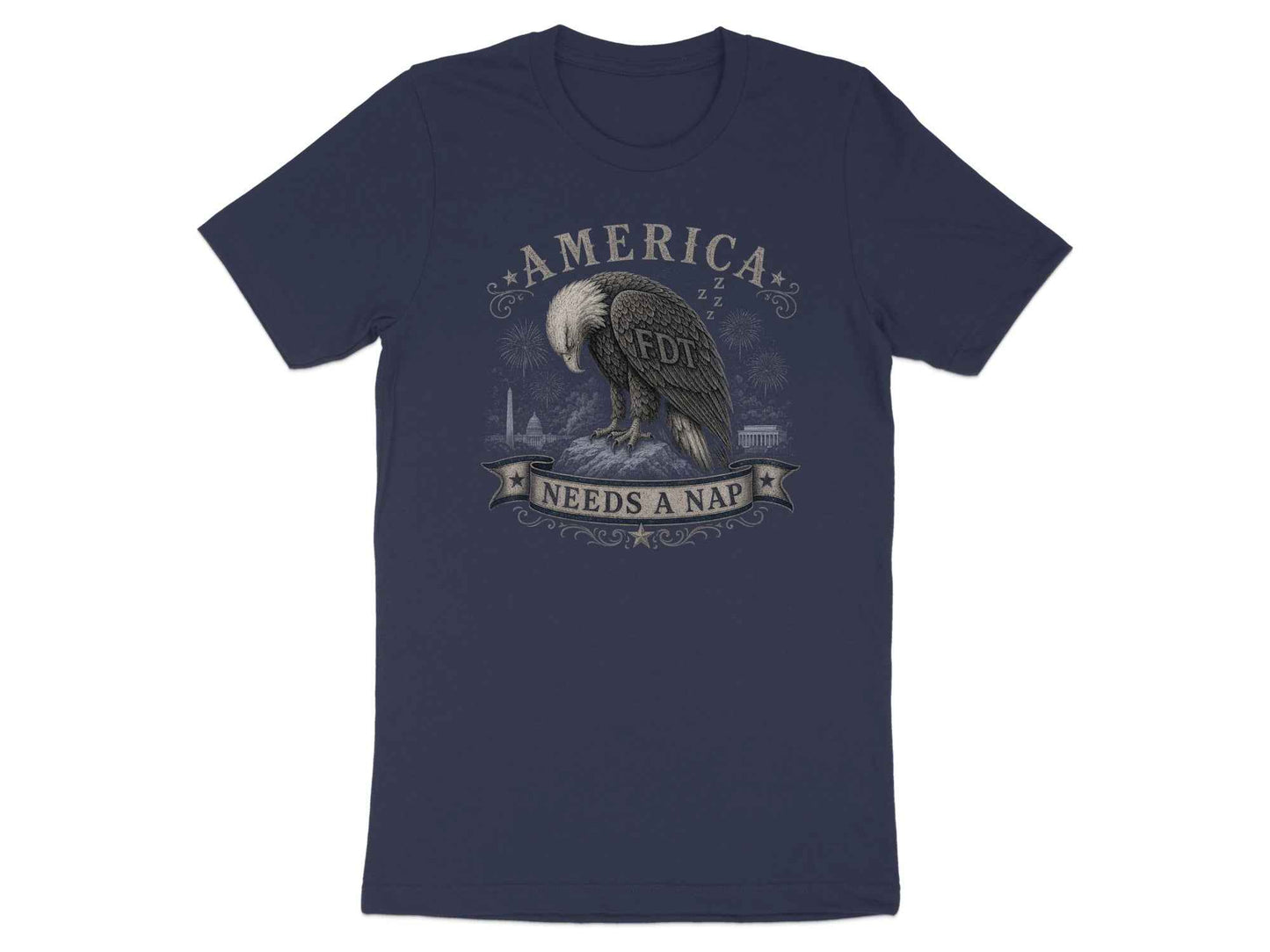The "America Needs A Nap" Eagle T-Shirt