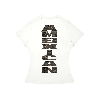 Amexican Pride Brown and Proud Women’s Slim Fit Performance T-Shirt