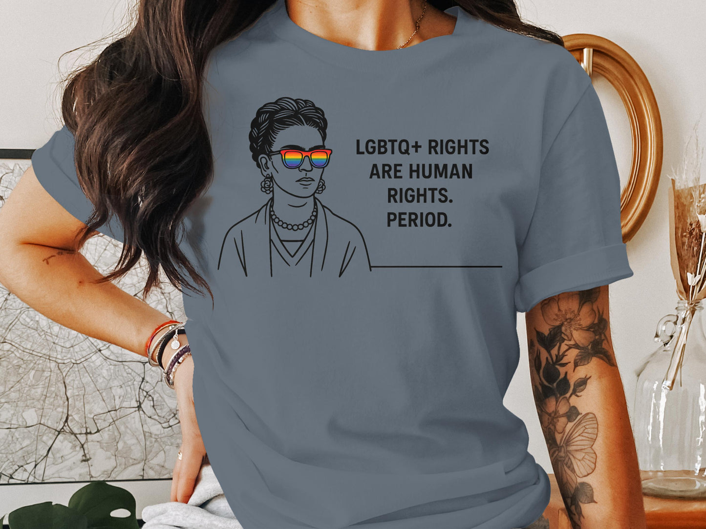 LGBTQ+ Rights Are Human Rights Period shirt product