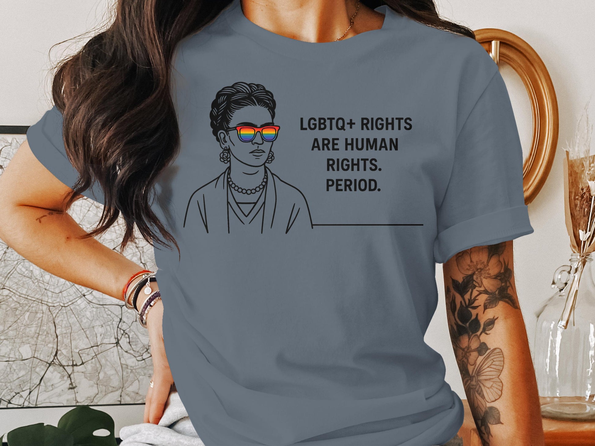LGBTQ+ Rights Are Human Rights Period shirt product