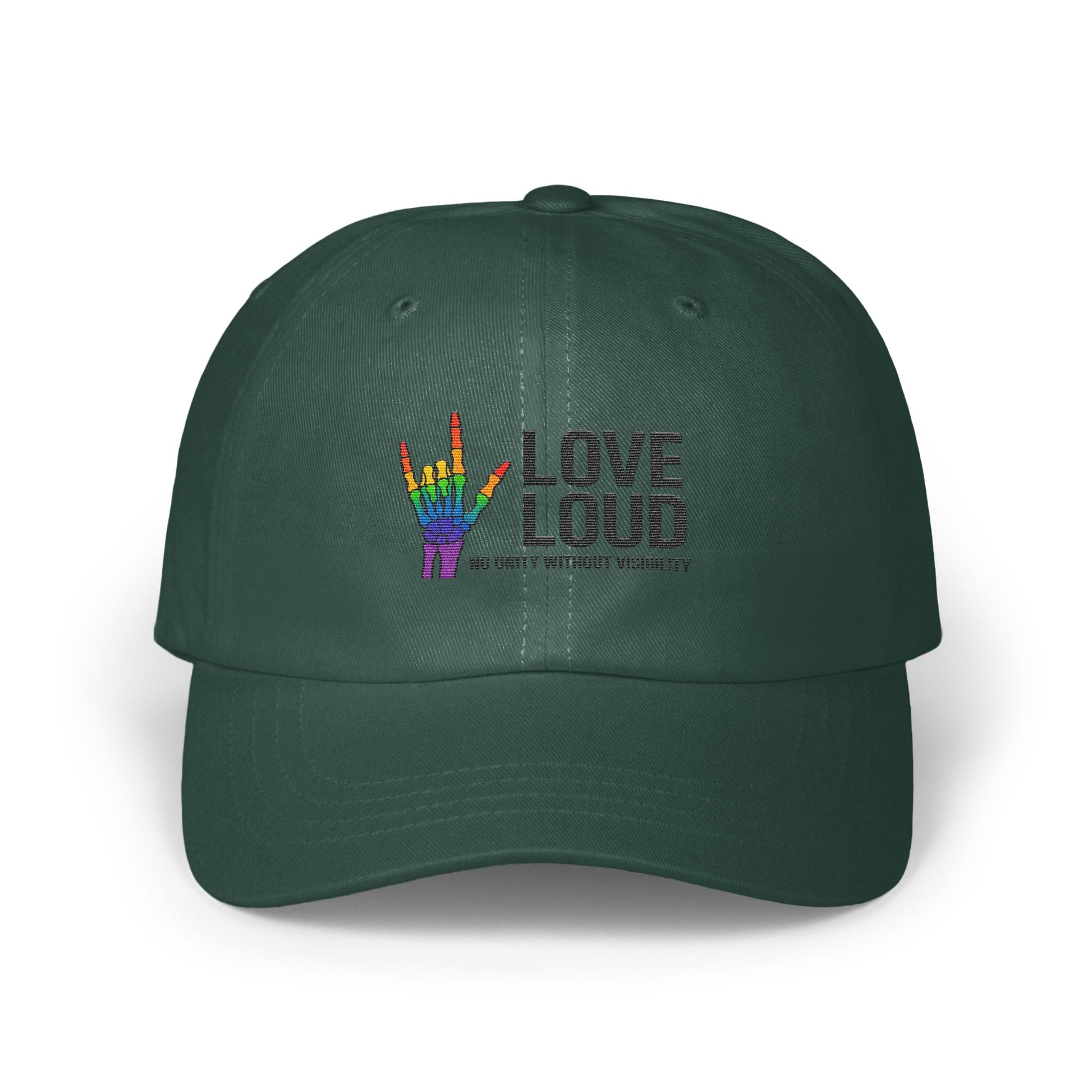 Love Loud Deaf Community Support Hat product