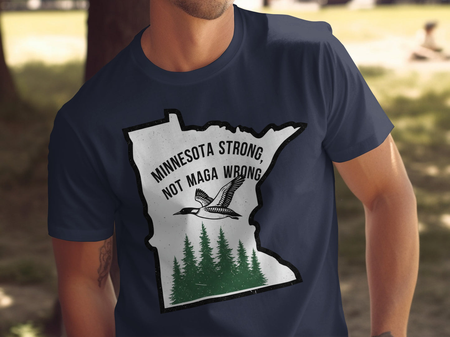 Minnesota Strong Not Maga Wrong T-Shirt product type