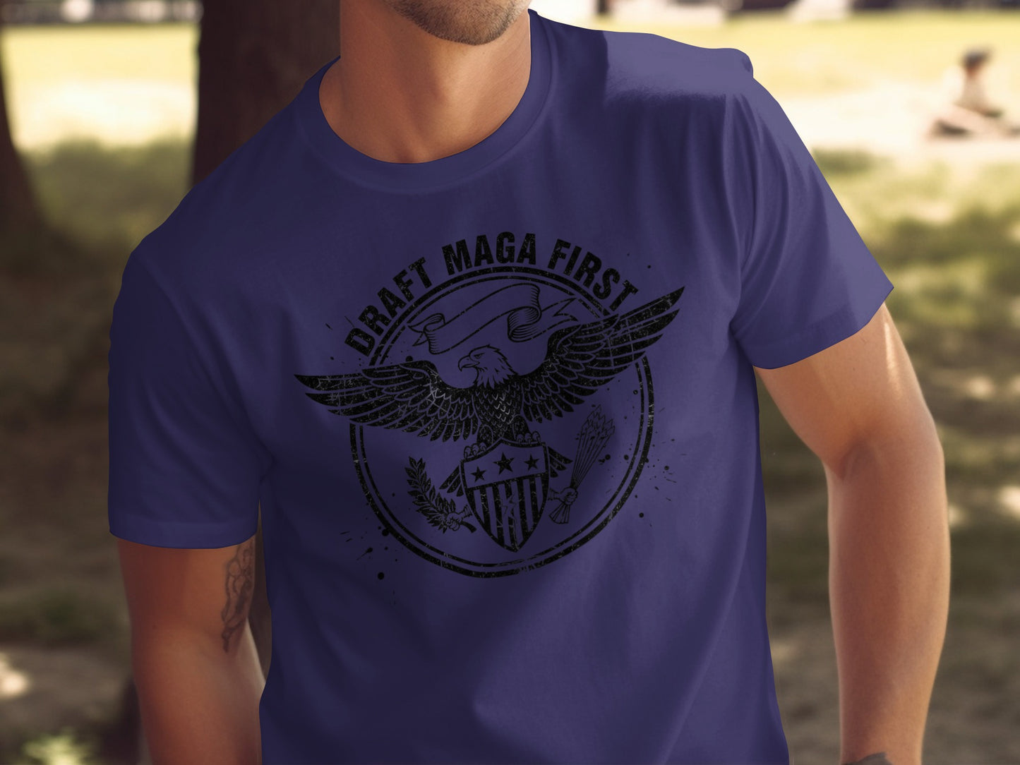 Draft Maga First Graphic Men's T-Shirt