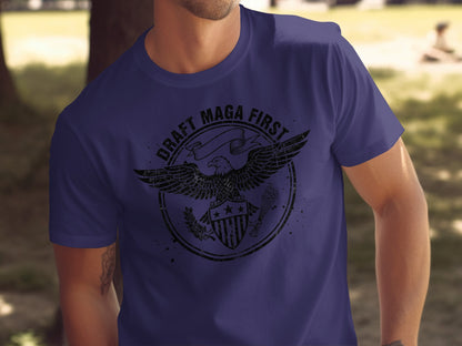 Draft Maga First Graphic Men's T-Shirt