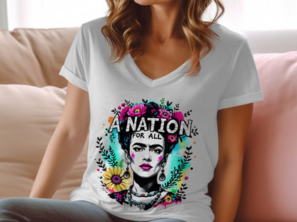 A Nation For All Artistic Design T-shirt