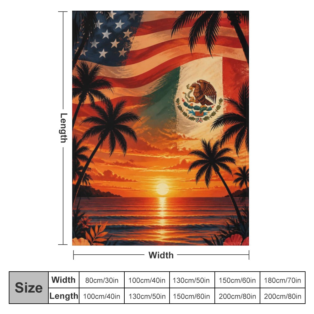 Ultra-Soft Flannel Blanket Multiple Sizes