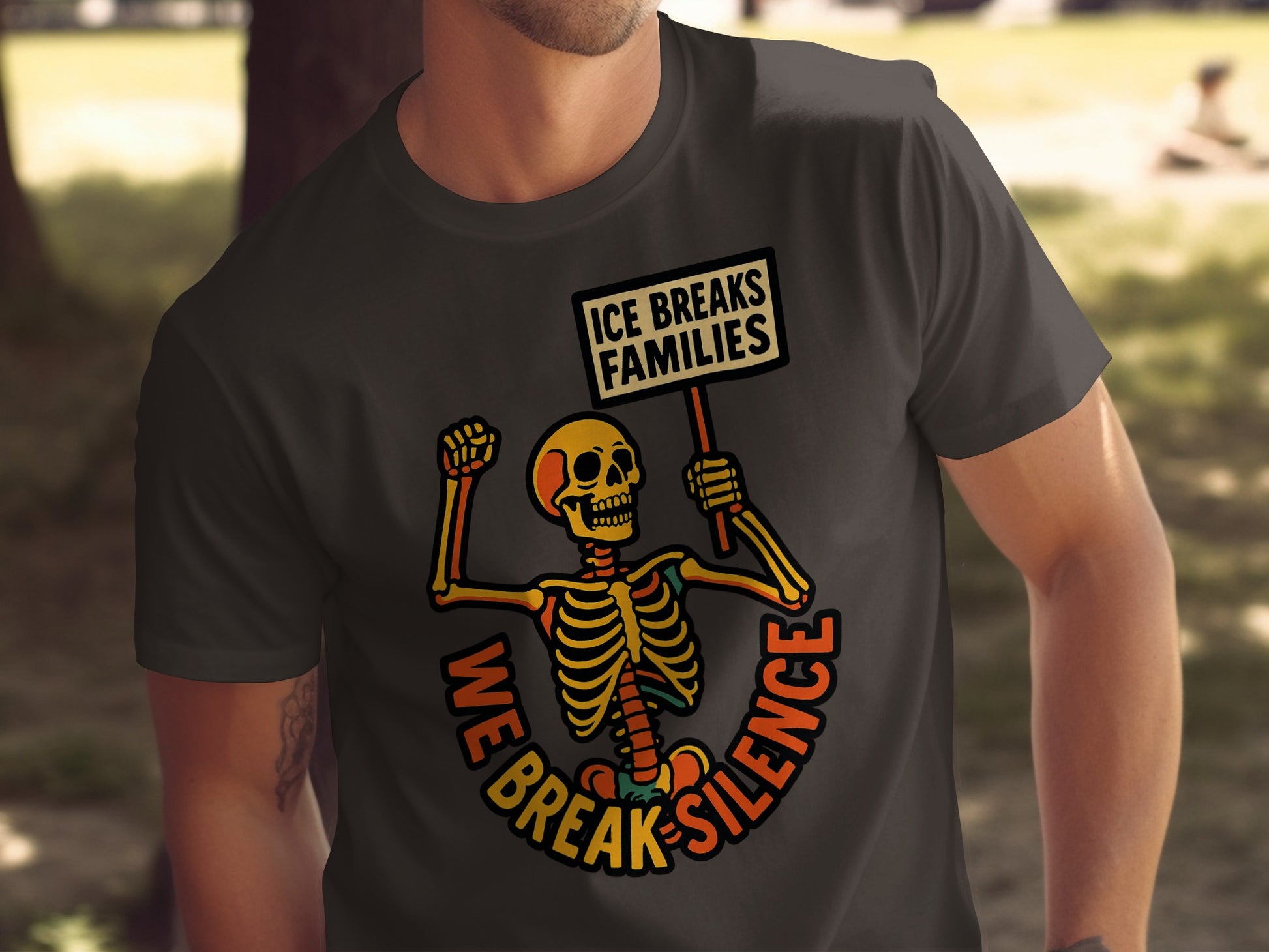 Ice Breaks Families We Break Silence t-shirt product