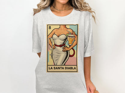 La Santa Diabla Graphic T shirt Casual Outfit product
