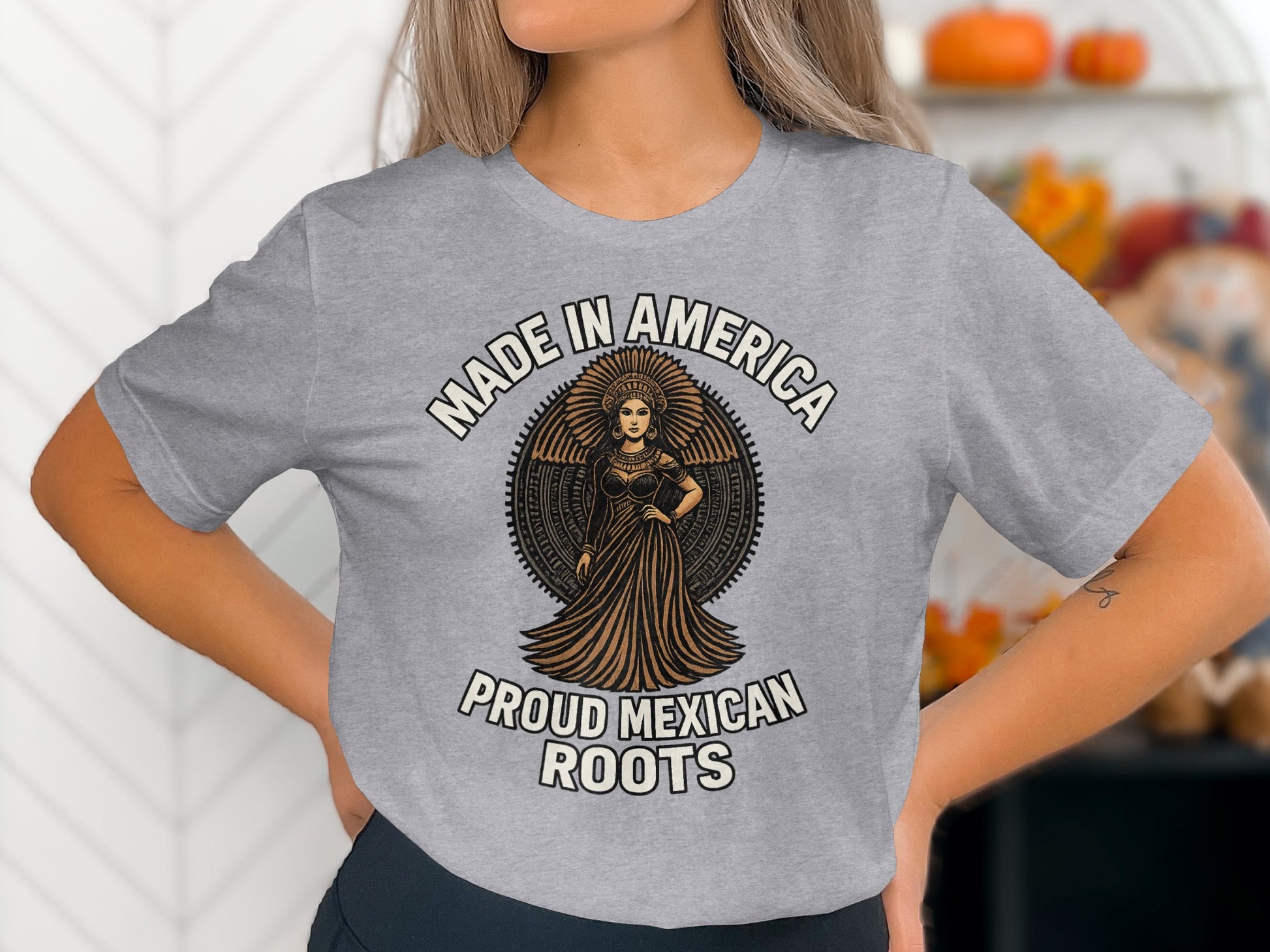 Made In America Proud Mexican Roots T-shirt product