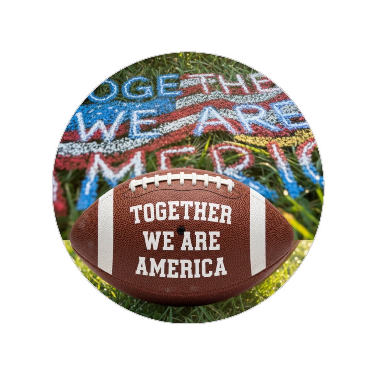 Together We Are America Football product