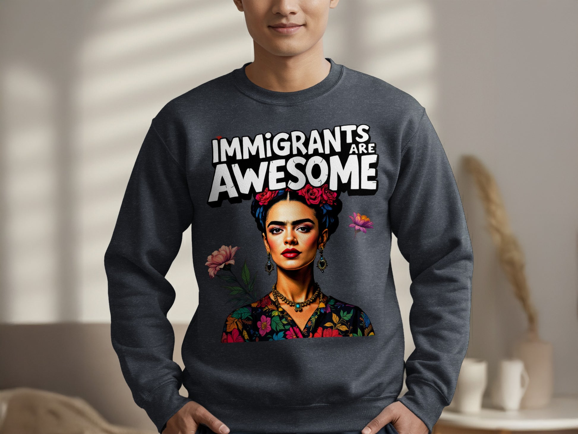 Immigrants Are Awesome Graphic Sweatshirt product