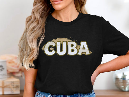 Cuba Graphic Design Printed T-shirt product type