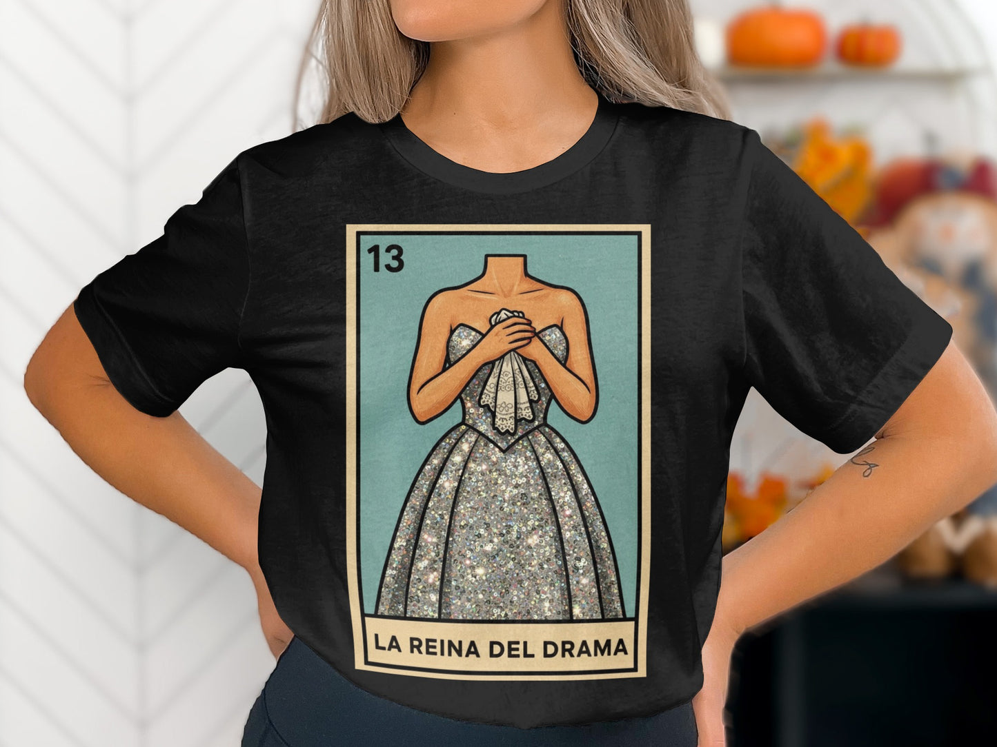 La Reina Del Drama Printed Graphic Tee Shirt product type
