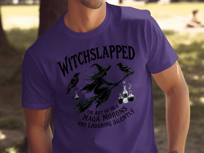 Witchslapped Funny Witch Magic Potion T-shirt Product