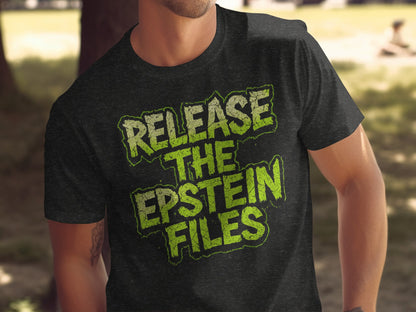 Release The Epstein Files Graphic Tee product type