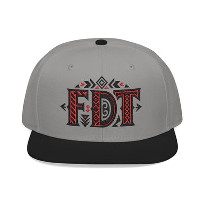 FDT Chinga Tu MAGA Embroidered Snapback Cap, Stylish Adjustable Hat, Gift for Dads, Streetwear Accessory, Trendy Headwear for All Occasions