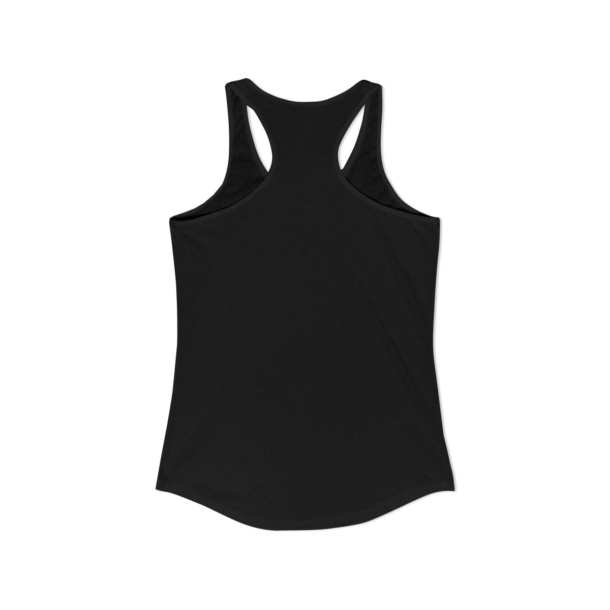Comfortable Sleeveless Black Racerback Tank Top