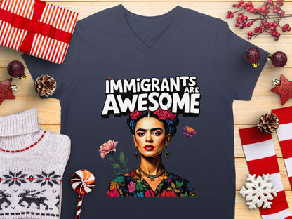 Immigrants Are Awesome Graphic T-Shirt Product