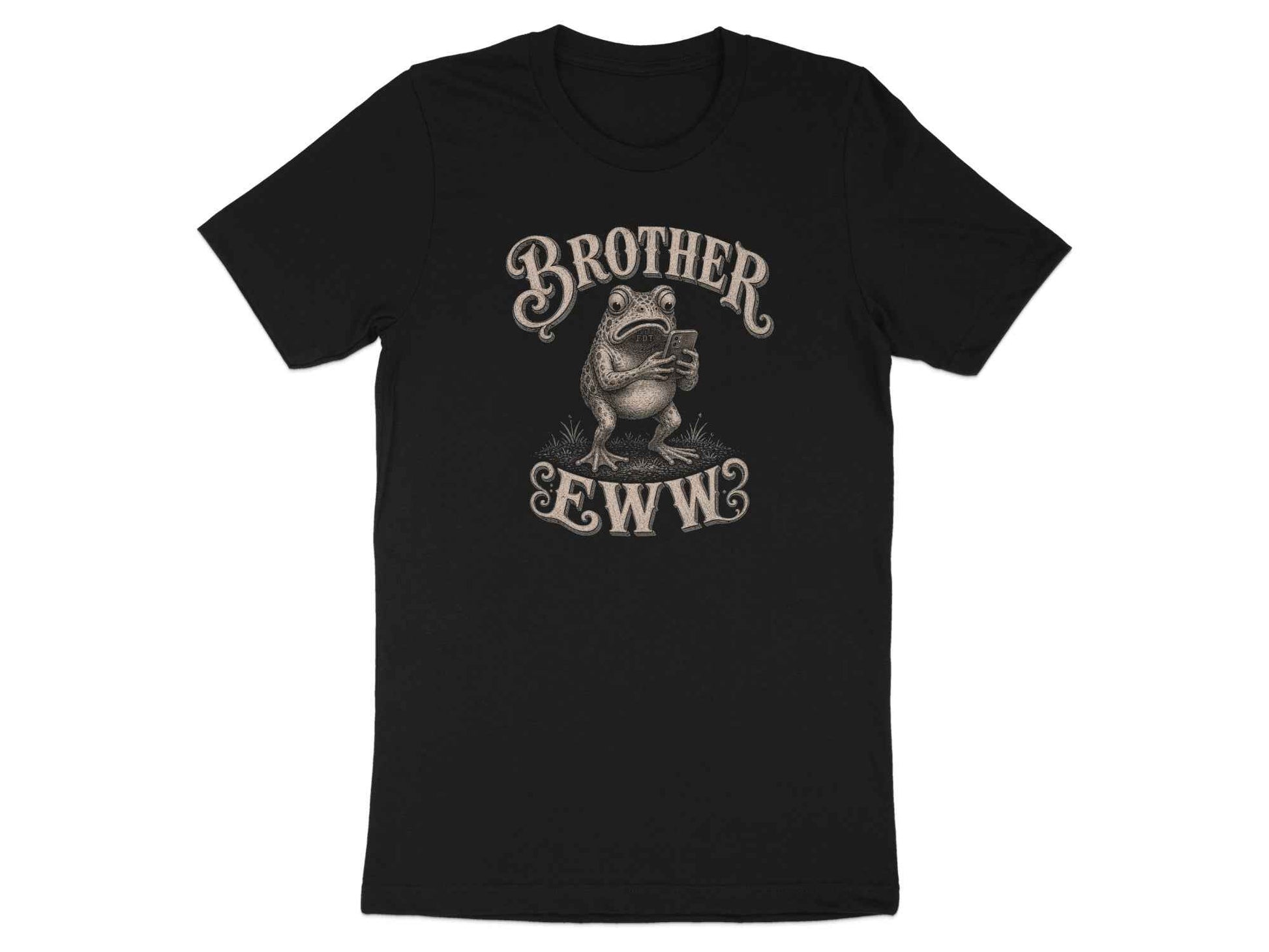The 'Brother Eww' Grumpy Frog T-Shirt