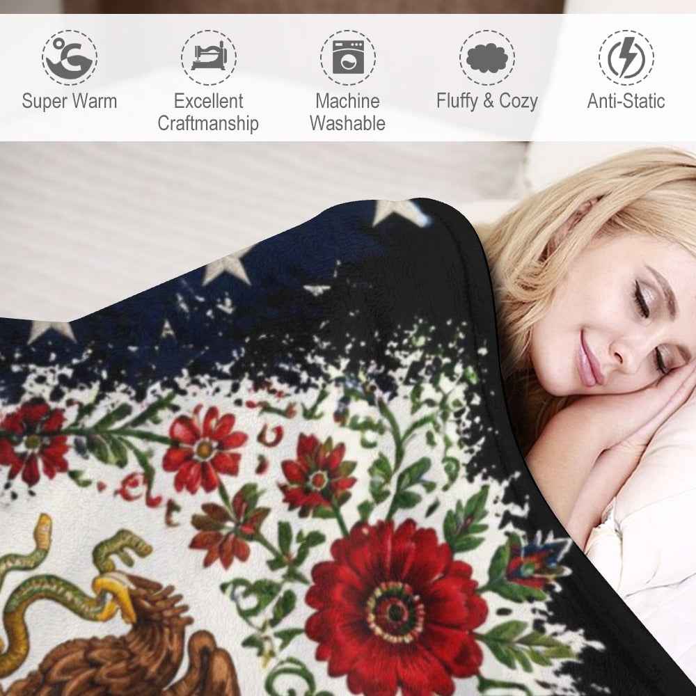 Ultra-Soft Flannel Blanket Multiple Sizes
