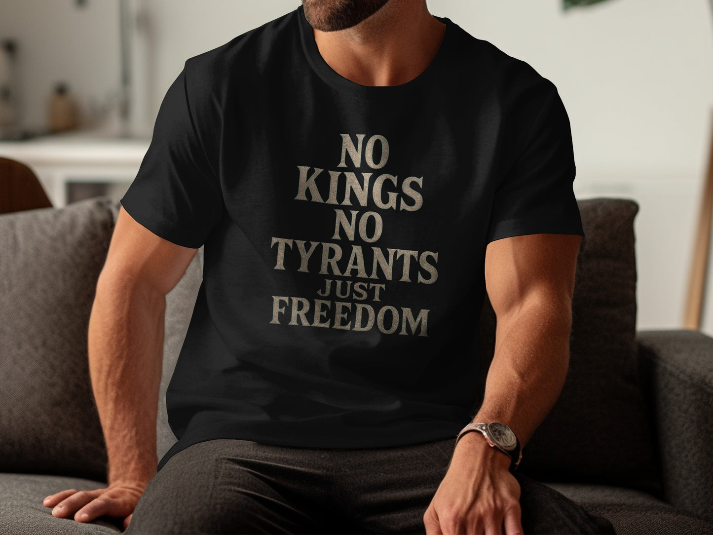 No Kings No Tyrants Just Freedom T-shirt