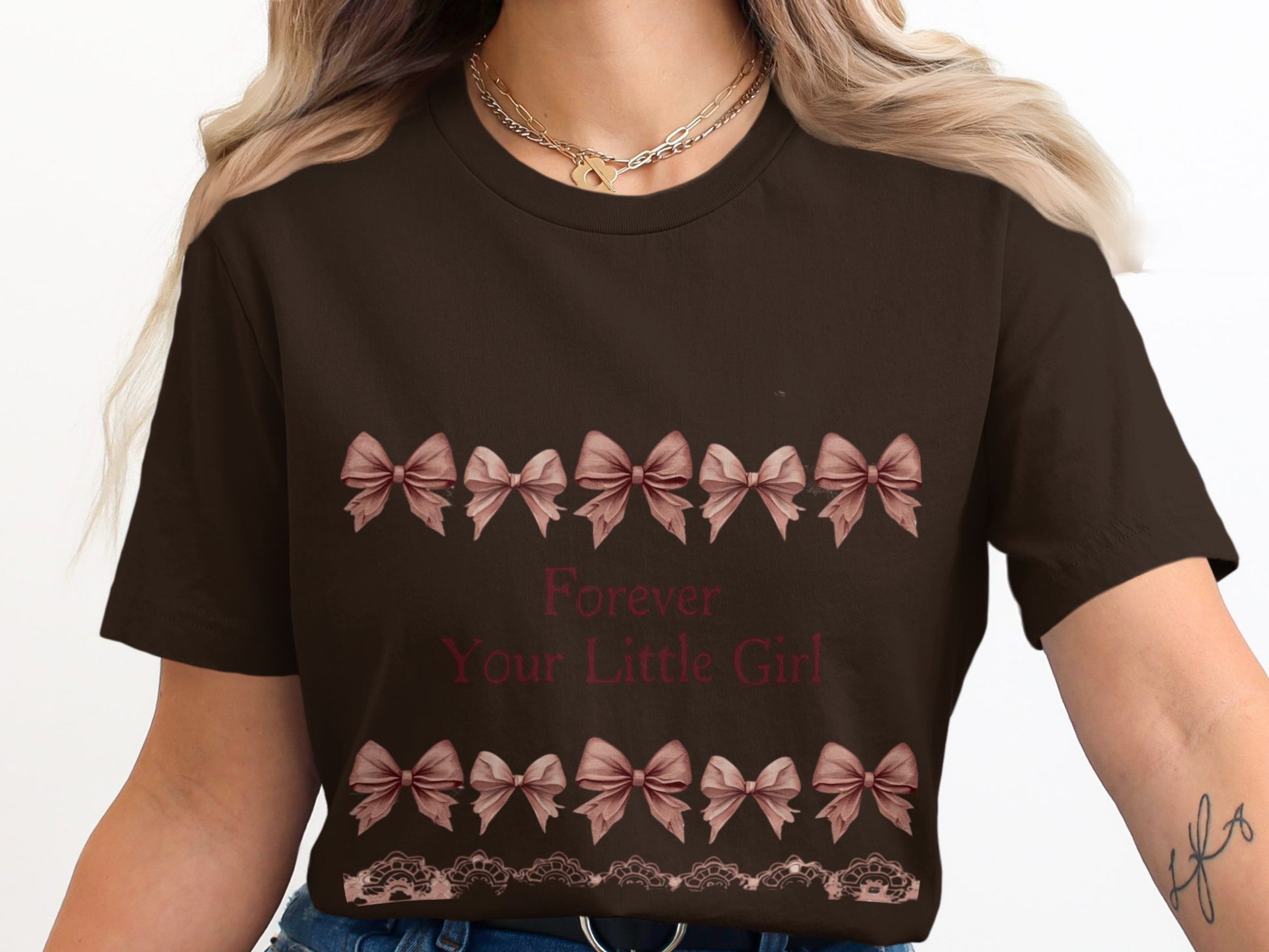Forever Your Little Girl Graphic T-shirt product type