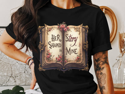 Her Story Shaped in Mine Graphic T-shirt product