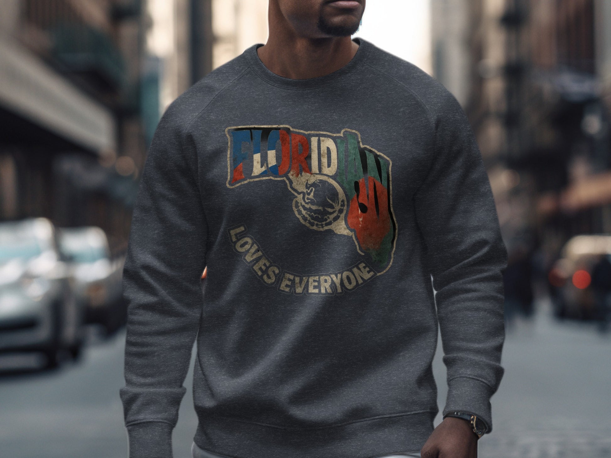 Florida Loves Everyone Graphic Sweatshirt product