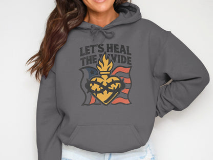 Let's Heal The Divide Graphic Hoodie product type