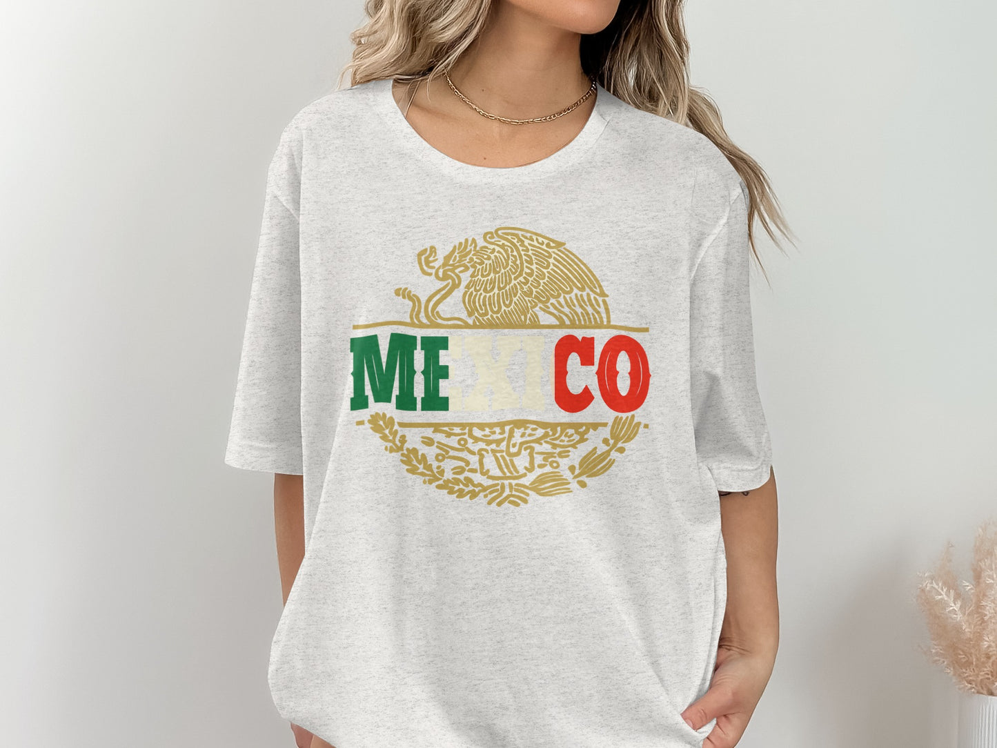 Stylish Oversized Mexico Print Loose Fit T-Shirt product type