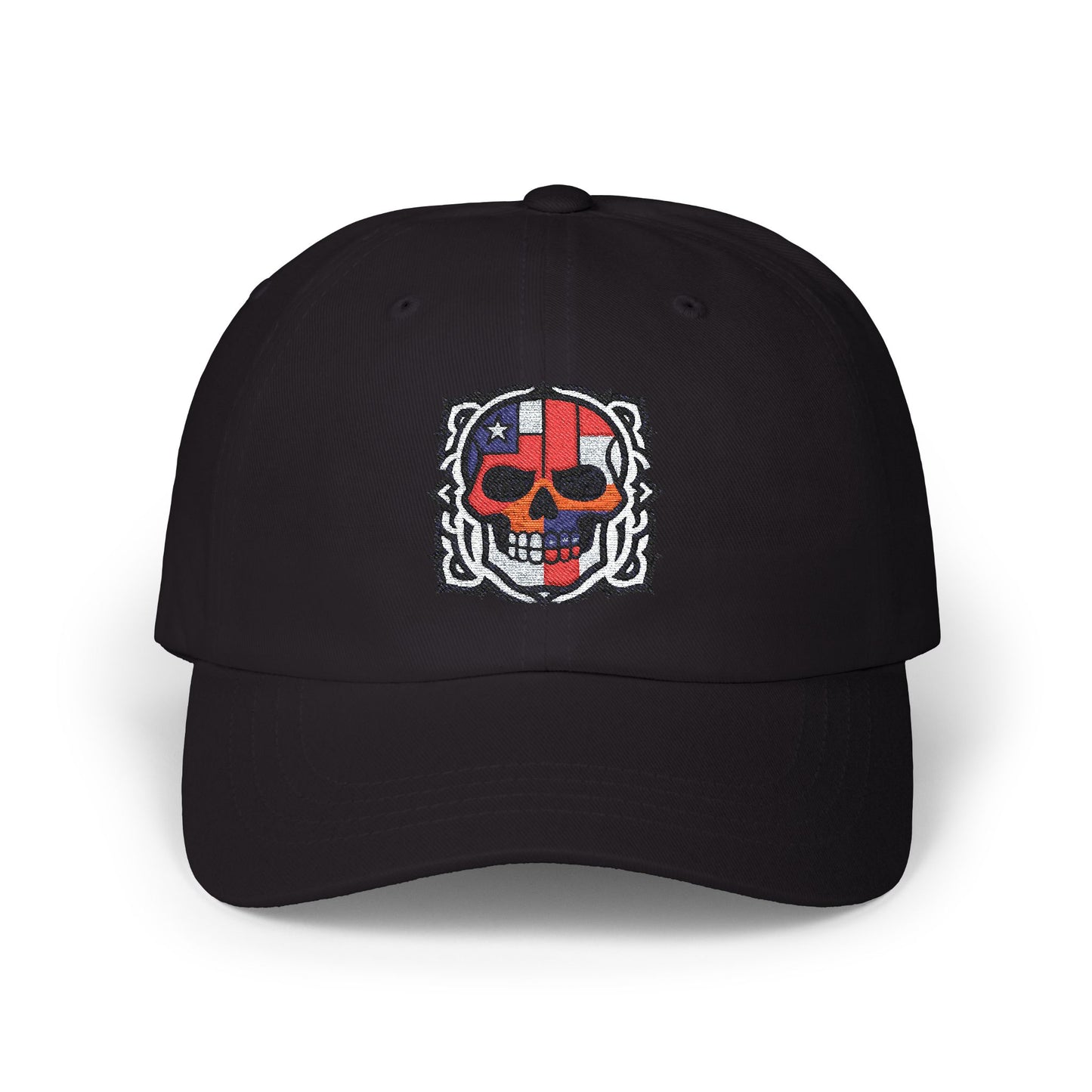 Classic Skull Dad Cap - Trendy Baseball Hat, Casual Wear, Gift for Fathers Day, Halloween Accessory, Everyday Style