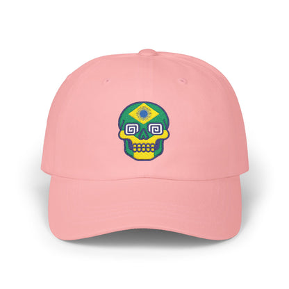 Colorful Skull Classic Dad Cap - Trendy Summer Hat for Music Festivals, Beach Days, Casual Outings, Unique Gift for Him, Adjustable Snapback