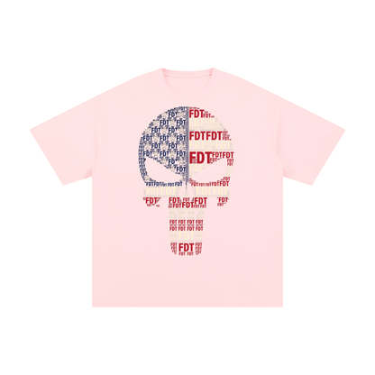 FDT Skull USA Flag Unisex Pure Cotton T-Shirt