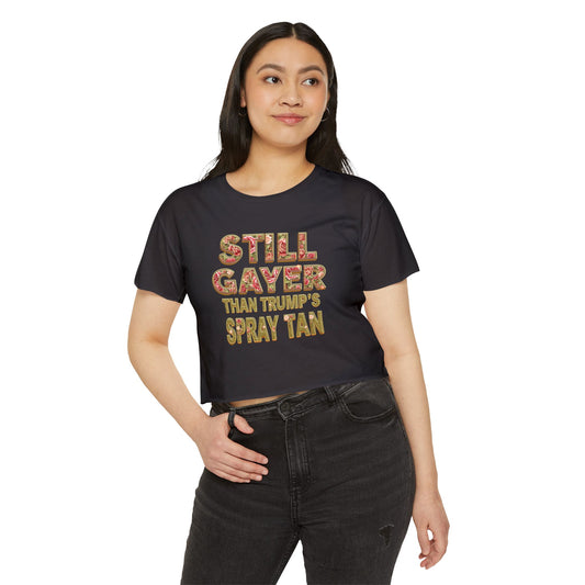 Pride crop top Still Gayer Festival Crop Top for Pride and Celebration
