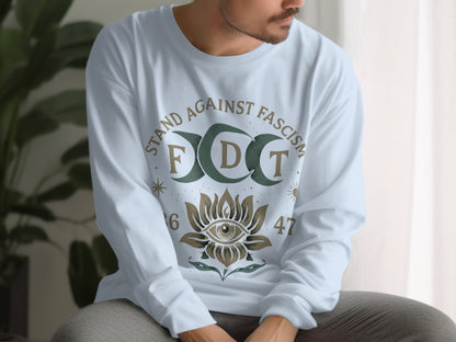 Stand Against Fascism Graphic Sweatshirt
