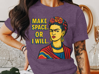 Make Space Or I Will Artistic Graphic T-Shirt product
