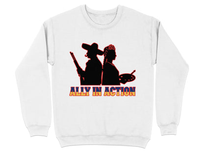 Ally in Action Graphic Sweatshirt Product